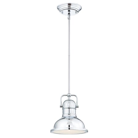 Westinghouse Pendant LED 9W OmniA19 Boswell, Chrome Frosted Prismatic Lens 63085A